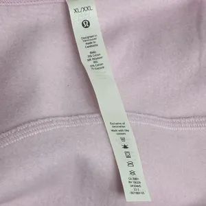 Lululemon Meadowsweet Pink Scuba Oversized Half Zip Hoodie Jacket XL/XXL New thumbnail 6
