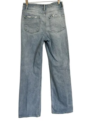 Flying Monkey High Rise Wide Leg Jeans Light Wash Women’s Size 26 thumbnail 5