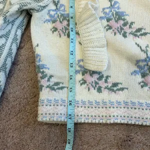 LoveShackFancy Warwick Pullover Sweater in Dew Drop Cream thumbnail 11