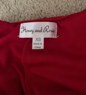 Honey and Rosie Formal Red Dress thumbnail 7