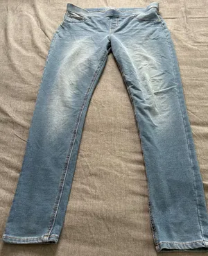 Arizona Jean Co Womens Plus Jegging Light Wash Blue Pull On Denim Pants 18.5 thumbnail 1