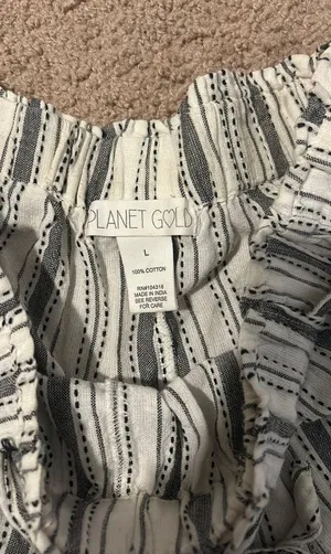 Planet Gold Linen Beach Short thumbnail 4