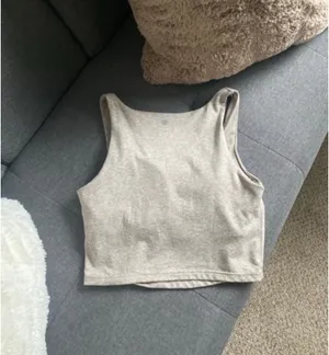 Workout talk with built in bra XS Gray thumbnail 5