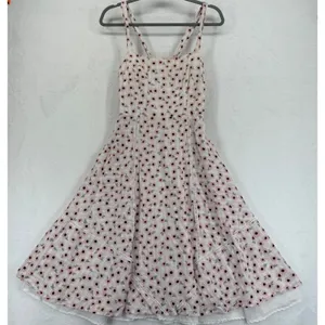 Hutch White Floral Print Dress Size 4 Sleeveless Fit Flare‎ Party Casual thumbnail 1