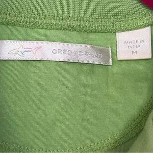 Greg Norman Green Packers Pullover Top Size M thumbnail 5