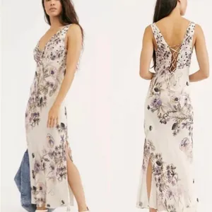 Free People Never Too Late Maxi Dress E4* thumbnail 2