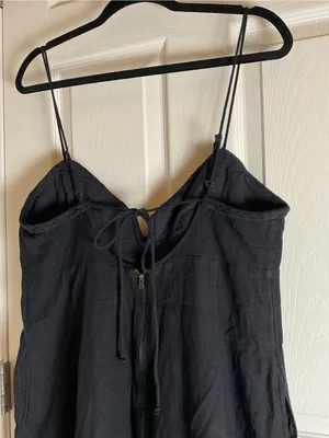 Free People Black Sleeveless Dress/Tunic - Size Large thumbnail 7