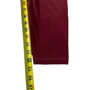 Lululemon Maroon Stretch Yoga Athletic Leggings Women Size 8 | 58-8 thumbnail 6
