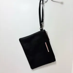 Steve Madden Wristlet Black Pebbled Leather with‎ Strap thumbnail 4