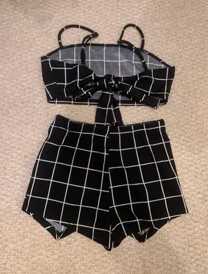 Boutique Two Piece Set Black thumbnail 2