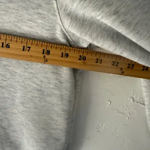 Athletic Works Womens Light Heather Gray Quarter‎ Zip Pullover Sweatshirt thumbnail 6