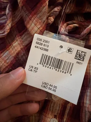 American Eagle Plaid Top thumbnail 4