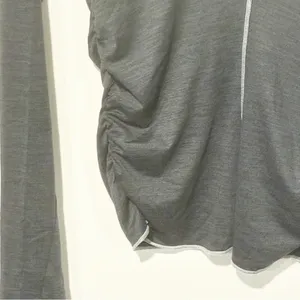 Free People FP Movement Grey Right‎ On Run Long Sleeve Top NEW thumbnail 4