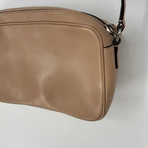 Coach Legacy Flight Bag Crossbody Tan Leather Chain Strap Tassel Purse thumbnail 7