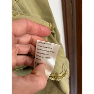 FREE PEOPLE Seize The Day Military Jacket ARMY OVERSIZED DRAW STRING M thumbnail 5