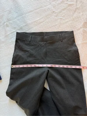 Quince Ultra Stretch Ponte Bootcut Pant Charcoal Grey Medium thumbnail 5