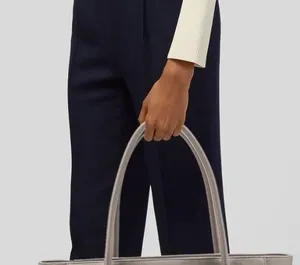 Dagne Dover Sleek Gray Laptop Bag thumbnail 1