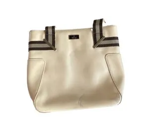 Women's Beige Tote Bag Brown thumbnail 1