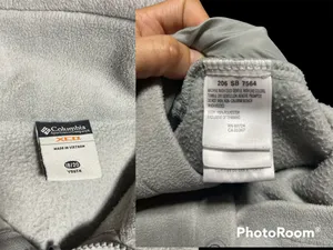 Columbia Long Sleeve Full-Zip Fleece Gray size 18/20 thumbnail 8