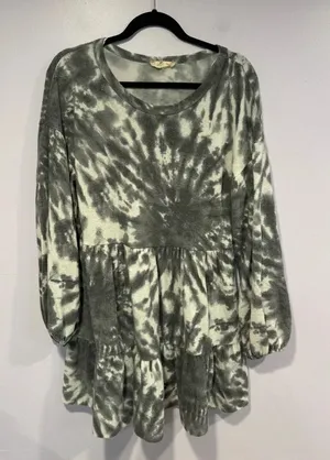 Altard State tiered tie dye‎ dress thumbnail 1