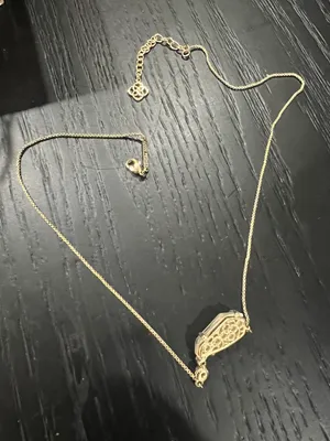 Kendra Scott White Quartz Pendant Necklace thumbnail 2