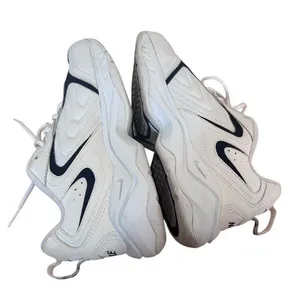 Vtg Nike Air Monarch Y2K 2002 White Navy Sz 10 W 303943-141 thumbnail 4