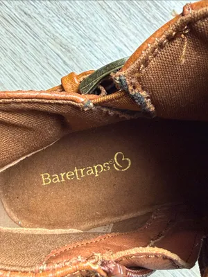 Baretraps Maci Ankle Booties w/ Croc-Embossed Heel Size 8 M thumbnail 11