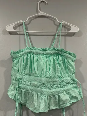 Free People Gabby Tube Top Mint Small S thumbnail 2