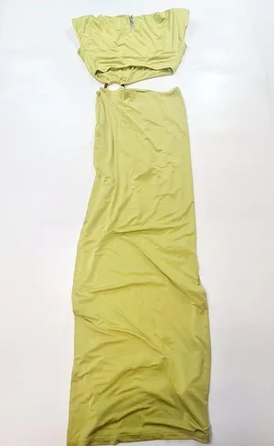Lovers and Friends Encore Dress in Chartreuse Green XS thumbnail 10