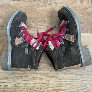 Eric‎ Michael suede upper hiking boots sz 6.5 thumbnail 5
