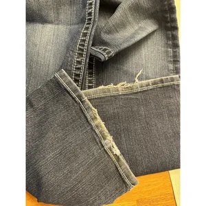 Miss Me Jeans Low Rise Easy Boot Size 28 Embellished Flap Pockets Thick Stitch thumbnail 11