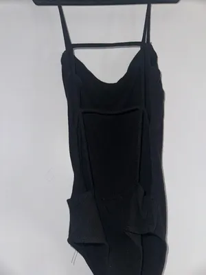 Garage Ribbed Bodysuit cage back black  thumbnail 2