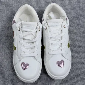 Kurt Geiger London Size 36/5 Lane Love White Multicolor Puffy Hearts Sneakers thumbnail 10