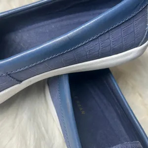 Cole Haan Penny Loafers Women's Size 8.5 B Nantucket Loafer Blue Crocodile thumbnail 11