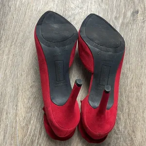 Christian Siriano Red Heels Size 8.5 thumbnail 8