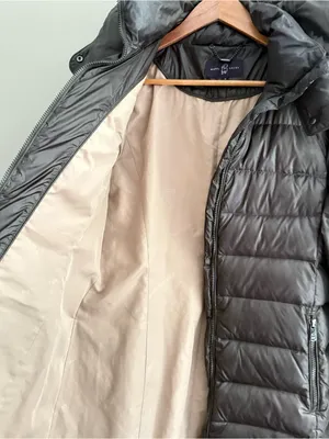 Happy Goat Lucky Dark Green Miranda Down Puffer Coat Womens Medium thumbnail 8