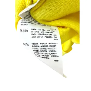 Reserved Yellow Linen Blend Ruffle Wrap Midi Dress Square Neck Tie‎ Waist 8 thumbnail 7