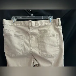 H&M Women’s Slim Fit Khaki Colored Pants SZ 34 thumbnail 10
