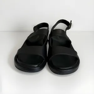 Vionic Madera Women's Size 8 Black Leather Slingback Platform Sandals thumbnail 6