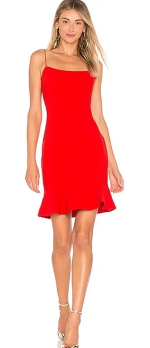 Likely Verona Red Dress Size 14 NEW thumbnail 1