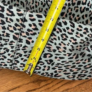 Juicy Couture | Teal Leopard Print Y2k Large Tote Bag thumbnail 12