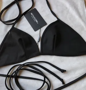 Black Bikini Top NWT! thumbnail 1