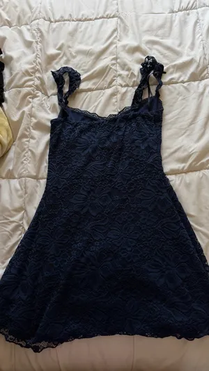 Beacall Mini Dress Navy princess Polly thumbnail 2