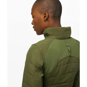 Sz 6 $228 Lululemon Another Mile Jacket Landscape Green No Hood thumbnail 3