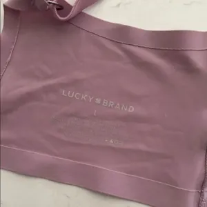 Lucky Brand Seamless lavender Bralette. Seamless. Size large. thumbnail 4
