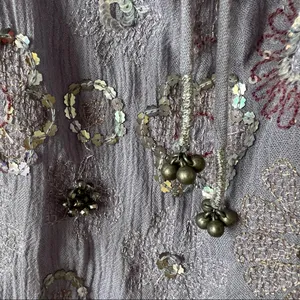 Free People Lavender Embroidered Dress thumbnail 11