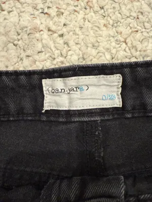 Ban Jara Black Denim Shorts thumbnail 3