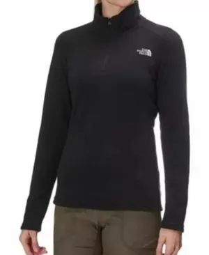 The North Face TKA100 black quarter zip fleece M thumbnail 1