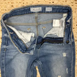 Kancan Women's Blue Distressed Jeans. #17 thumbnail 9