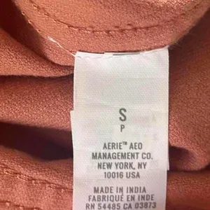 Women’s Aerie Hi Waisted A line Corduroy Mini Skirt Orange Small NWT thumbnail 4